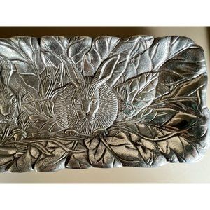 Bunny Family Tray  8 1/4 Long, Easter or Year Round